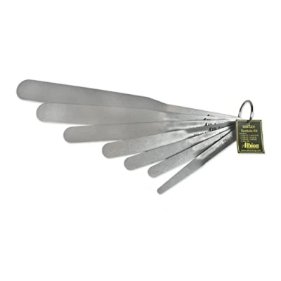 Image of Albion Engineering 958 G01 Streamline Caulk Spatula 7 Piece Set