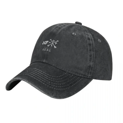 Image of WVVCXCC Baseball Cap Unisex and Fashionable Nf Hope Cowboy Hat Horse Beach Hard for Men Women&#039;s Visor Sports Outdoor Gifts