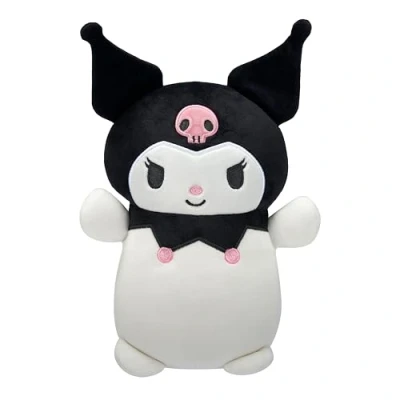 Image of Squishmallows Original Sanrio 10 Inch Kuromi HugMees Medium Sized Ultrasoft Official Jazwares Plush