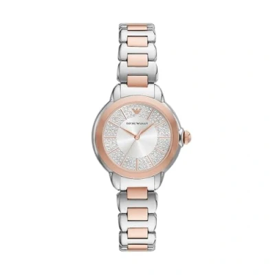 Image of Emporio Armani Women&#039;s Analog Quartz Watch with Stainless Steel Strap AR11643