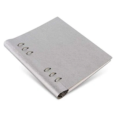 Image of Filofax A5 Saffiano Clipbook Silver