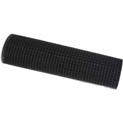 Image of vidaXL Welded Wire Fence Grey 0.4x50 m Steel