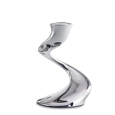 Image of Robert Welch Windrush Candlestick. Made from Stainless Steel.