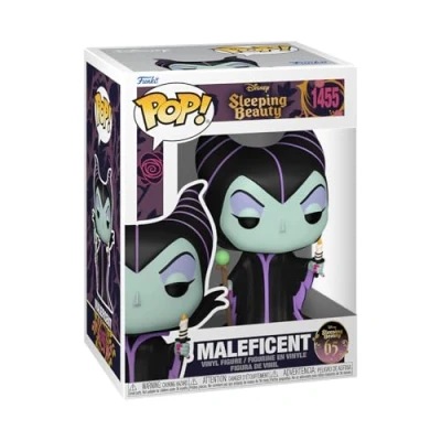 Image of Funko POP! Disney: Sleeping Beauty 65th Anniversary Maleficent With Candle Collectable Vinyl Figure Gift Idea Official Merchandise Toys for Kids &amp; Adults Movies Fans