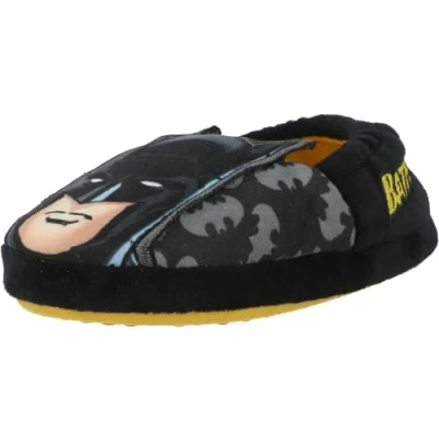 Image of DC Comics Boys Batman Slippers (Numeric_1) Black