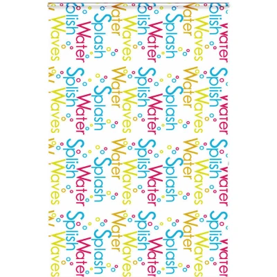Image of vidaXL Shower Roller Blind with Cassette 150x240 cm Fabric Width 146