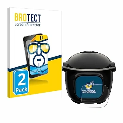 Image of brotect Screen Protector compatible with Krups Cook4me Touch Wifi (2 Pack) HD Clear Protection Film