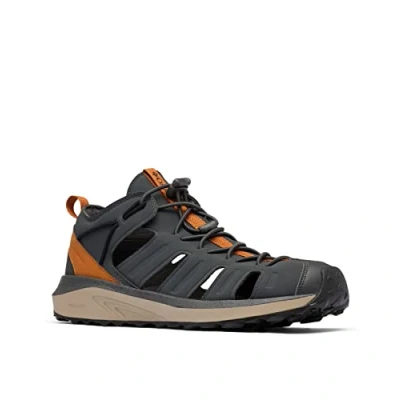 Image of Columbia Trailstorm H20 Men&#039;s Sports And Outdoor Sandals, Dark Grey x Caramel, 8 UK