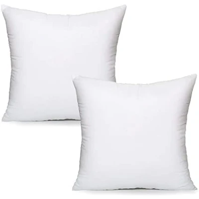 Image of 18&quot; Inch Square Cushion Pads Insert Inner Fillers Anti Allergy Pack of 2 (45 x 45 cm)
