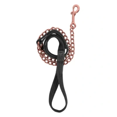 Image of Waldhausen Lead chain soft (black/rose gold)