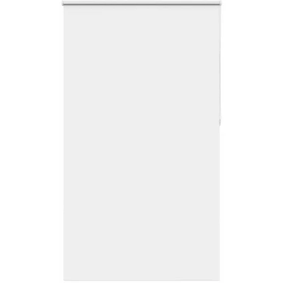 Image of vidaXL Roller Blind Blackout White 135x210 cm Fabric Width 131.6 Polyester