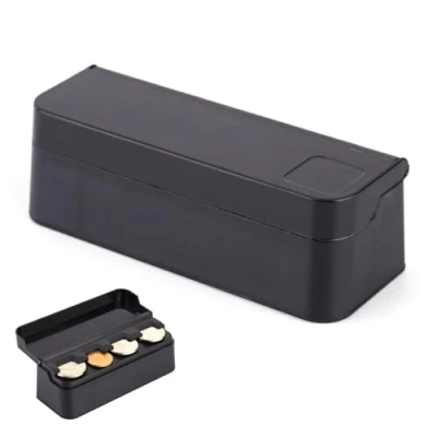 Image of Coin Holder for Car, Auto Car Portable Plastic ,Storage Box Case Container Coins Organizer Storage Bag