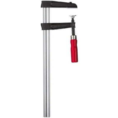 Image of Bessey TKPN50BE Heavy Duty Malleable Cast Iron Screw Clamp TKPN 500/120 Wood Handle, BE107671