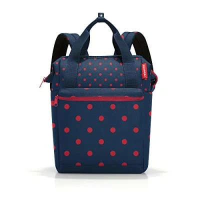 Image of reisenthel Mochila allrounder R mixed Dots Red, Unisex Adults’ Backpack, M