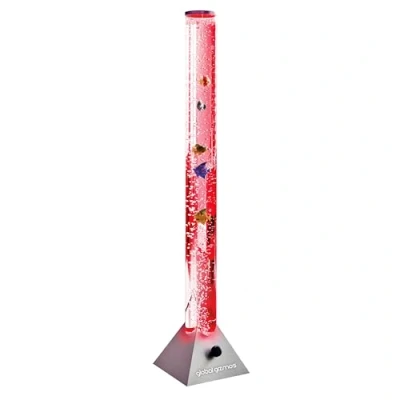 Image of Global Gizmos 90cm Water Bubble Lamp With Fish