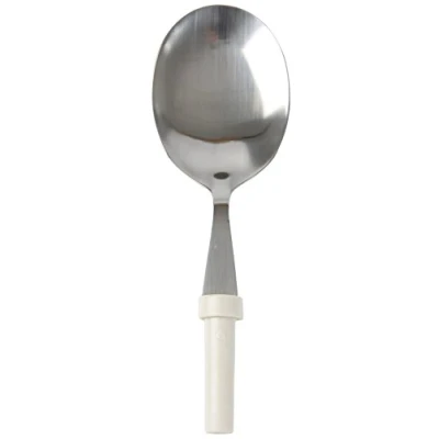 Image of Homecraft Kings Standard Soup Spoon, Cutlery Utensils with Plastic Spigots, Blade can be Angled, Fits on Chosen Handle, Interchangeable Silverware, Eating Utensil for Elderly, Disabled, &amp; Handicapped