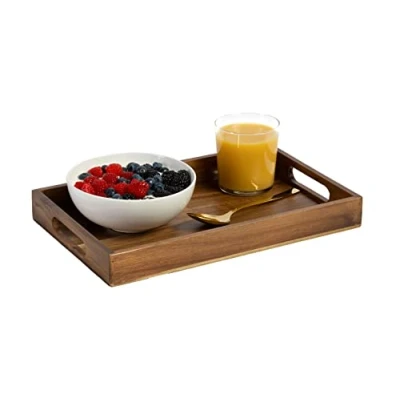 Image of Jay Hill Tray Acacia Natural 35 x 22 cm