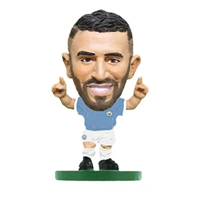 Image of SoccerStarz Man City Riyad Mahrez Home Kit (Classic Kit)