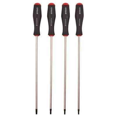 Image of Amtech L0528 4 Piece Long Reach Torx Screwdriver Set