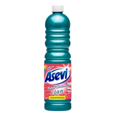 Image of Asevi Concentrated Floor Cleaner Liquid, Hard Cleaner, Laminate 1L, Cian