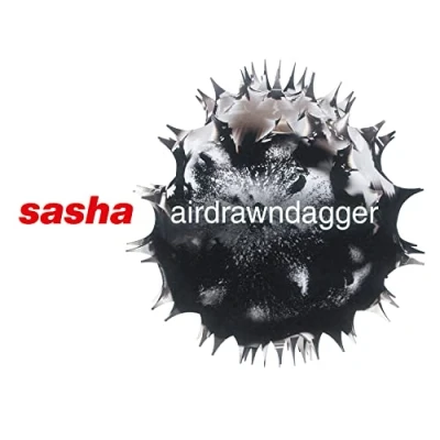 Image of Sasha Airdrawndagger Silver &amp; Black Marbled vinyl 180 Gram 2023 UK 3 LP set MOVLP2585