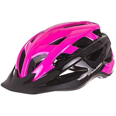 Image of Raleigh Quest Bike Helmet Adults MTB Road Commuter Cycling 58 62cm Pink &amp; Black Large