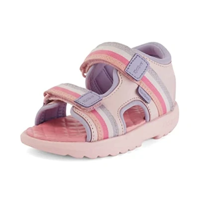 Image of Kickers Infant Girl&#039;s Kickster Sandal Lightweight Extra Comfort, Pink, 11 UK Child