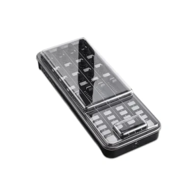 Image of Decksaver LE Cover for Allen &amp; Heath Xone K2 Super Durable Polycarbonate Protective lid in Smoked Clear Colour, Made The UK DJs&#039; Choice Unbeatable Protection