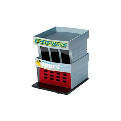Image of Scalextric C8321 Plastic Pit Garage 1:32 Scale Accessory