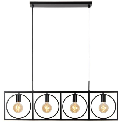 Image of Suus Classic Bar Pendant Light 4xE27 Black