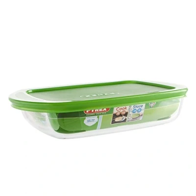 Image of Pyrex C&amp;S Basic Rectangular Dish with Lid 15 x 23 4.5 cm