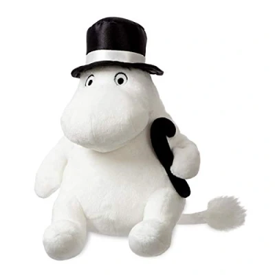 Image of AURORA 60990 Moomin Plush Toy, White, 8&quot;