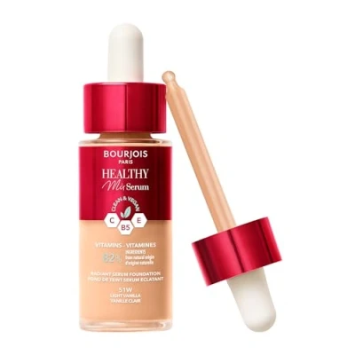 Image of Liquid Make Up Base Bourjois Healthy Mix Serum Nº 51W Light vanilla 30 ml