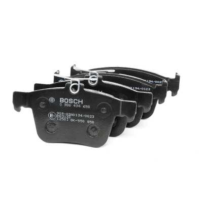 Image of 3Q0698451, 3Q0698451B, 3Q0698451C, 3Q0698451D, 3Q0698451E Brake pad set BOSCH 0 986 494 658 Low Metallic AUDI: A3 Sportback, Q3, TT Coupe