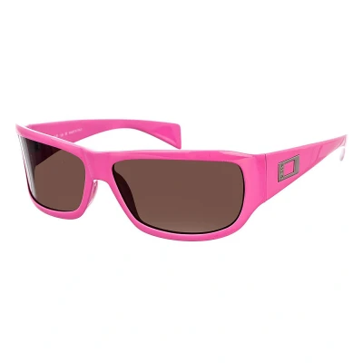 Image of Exte Womens Acetate sunglasses with rectangular shape EX 58707 women Brown One Size