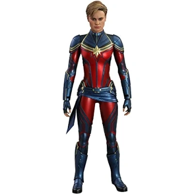 Image of Hot Toys 1:6 Captain Marvel Avengers: Endgame, Multicolor