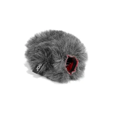 Image of JOBY JB01685 BWW Wavo Windjammer Grey, Windproof Vlogging Microphone Cover, for Protection and Noise Reduction, Ideal Vlogging, Youtube, IGTV TikTok Videos