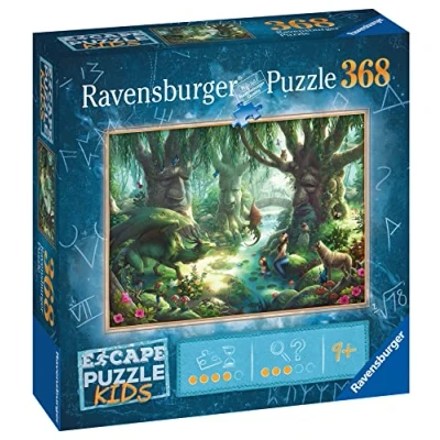 Image of Ravensburger Whispering Woods Escape Room Mystery Challenge Jigsaw Puzzle for Kids and Adults Age 9 Years Up 368 Pieces