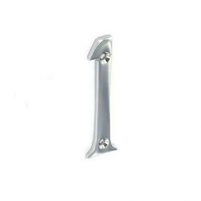 Image of SEC 75MM Numeral 1 Chrome S2961*