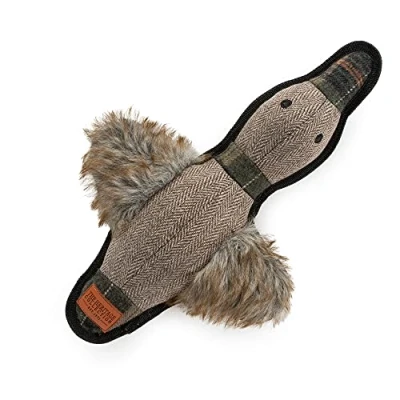 Image of Ancol Heritage Collection Tweed Duck Dog Toy