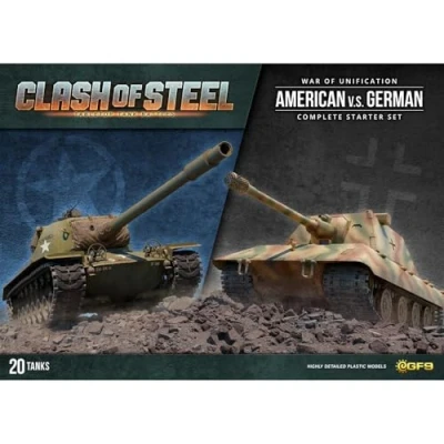 Image of Gale Force Nine Clash of Steel: War Unification: American vs German
