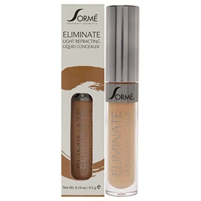 Image of Sorme Cosmetics Eliminate Liquid Concealer 312 Medium Honey For Women 0.16 oz