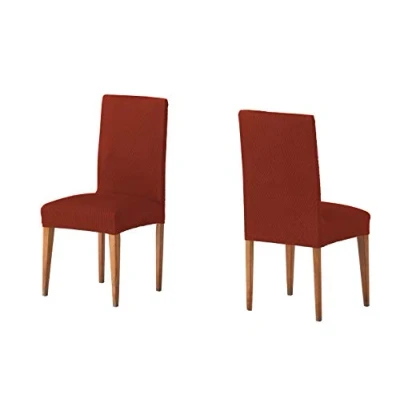 Image of Martina Home Chair Cover with Backrest 24 x 30 6 cm Brick 2 Units