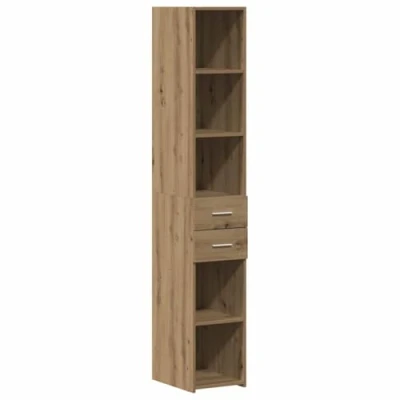 Image of vidaXL Highboard Artisan Oak 30x42,5x185 cm Engineered Wood