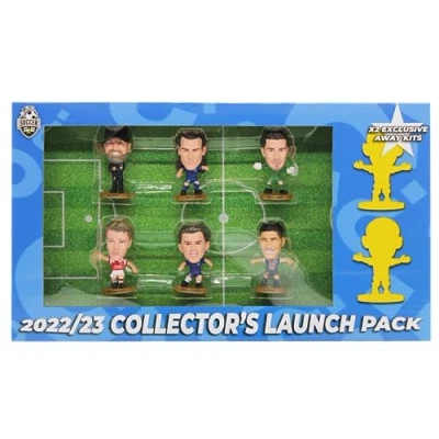 Image of SoccerStarz 8 Figure Launch Pack (BLUE Pack) 2022/23 Version