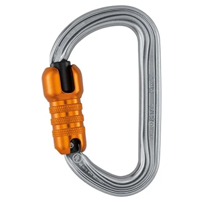 Image of Petzl Unisex&#039;s Bm&#039;D Carabiner, Grey, UNI