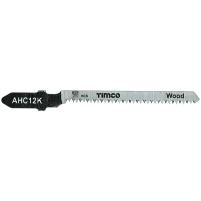 Image of 3x TIMCO Jigsaw Blades Wood Cutting HCS T101Ao AHC12K Pack of 5