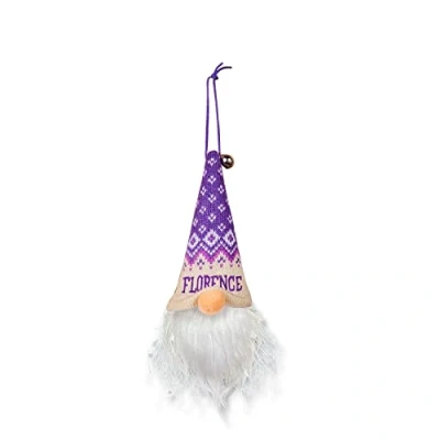 Image of History &amp; Heraldry Light Up Gonk Pre personalised Christmas Hanging Decoration Florence 00269860288