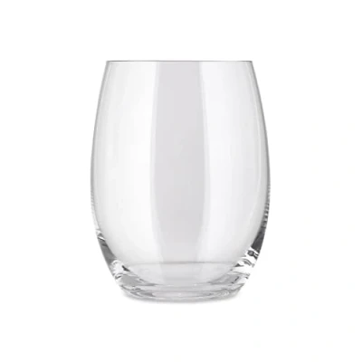 Image of Alessi Mami XL Sg119/3S4 Design Long Drink Tumblers in Crystalline Glass, Set of 4
