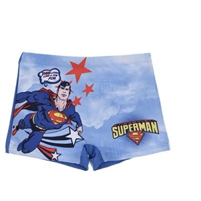 Image of Superman Boys&#039; Swimming Briefs Blue 3 Years